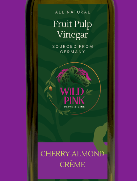 Cherry-Almond Crème Vinegar