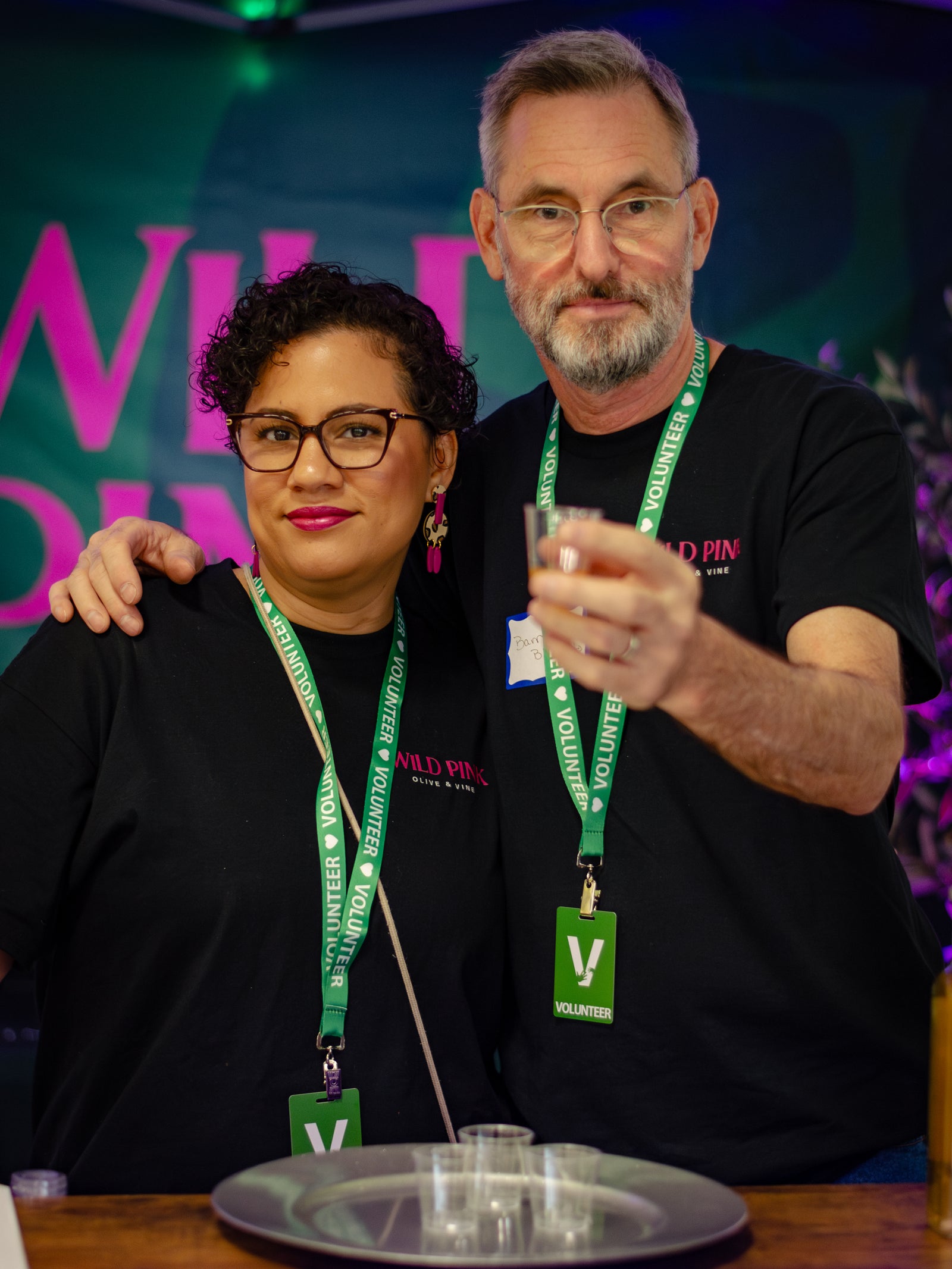 The founders of Wild Pink Olive & Vine