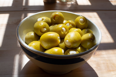 Garlic Stuffed Olives