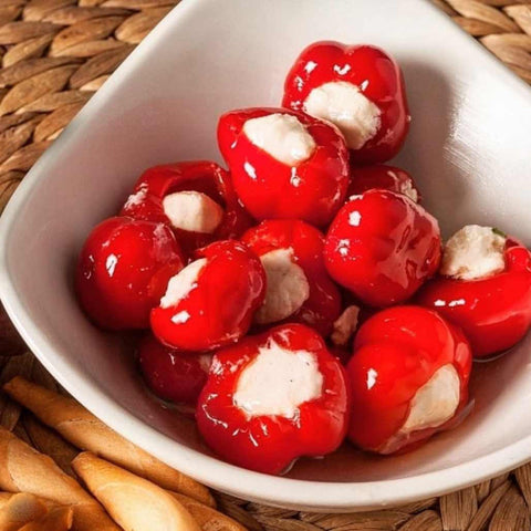 Cheese-Stuffed Cherry Peppers